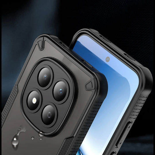Tech-Protect Matte Back Cover Σιλικόνης / Πλαστικό Μαύρο (Redmi Note 15 Pro 5G)