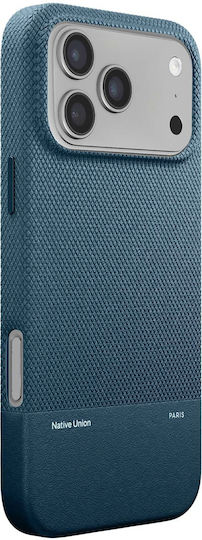 Native Union Back Cover Δερμάτινο Navy Μπλε (iPhone 17 Pro)