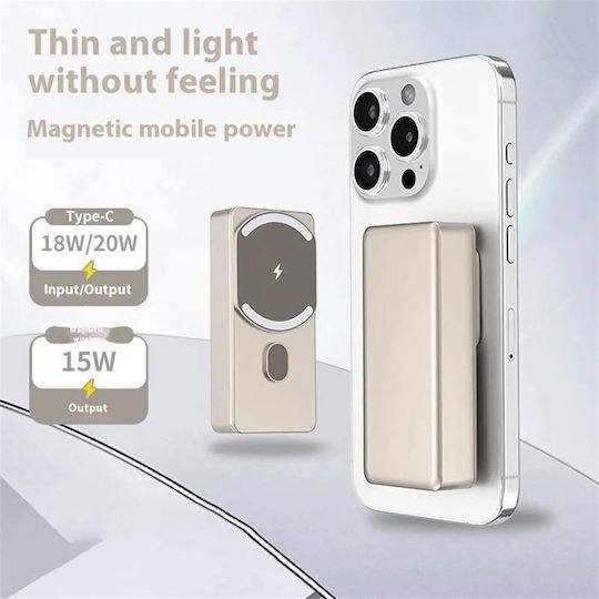 Nine L3A MagSafe Power Bank 5000mAh 15W Μαύρο