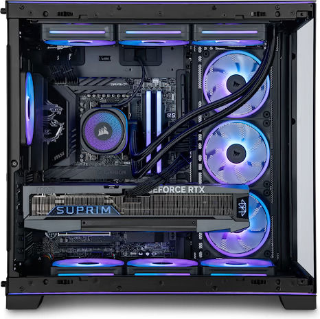 U-Case Ares Gaming Desktop PC (Ryzen 7-9800X3D/64GB DDR4/2TB SSD/GeForce RTX 5080/W11 Home)