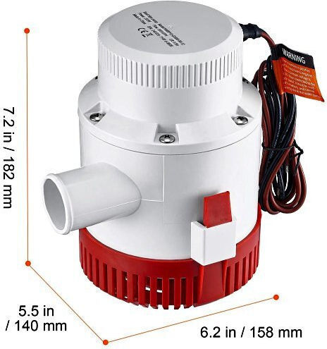 Seaflo Pumpe Bilge für Boot Automatisch 24V