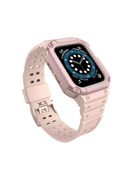 Eko Integral Tpu Ultimate Band Apple Watch 42 44 45mm Pink