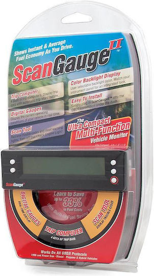 Linear Logic ScanGauge II Fahrzeugdiagnosewerkzeug Digital OBD 1 mit mit Kabel