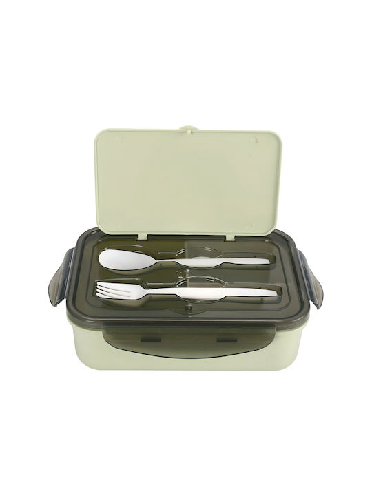 Cheffinger 1.3l Cf-5031 Кутия За Храна Лъжица Вилица Зелена