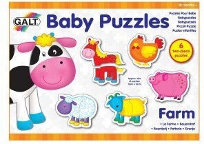 Детски Пъзел 12бр Galt Toys