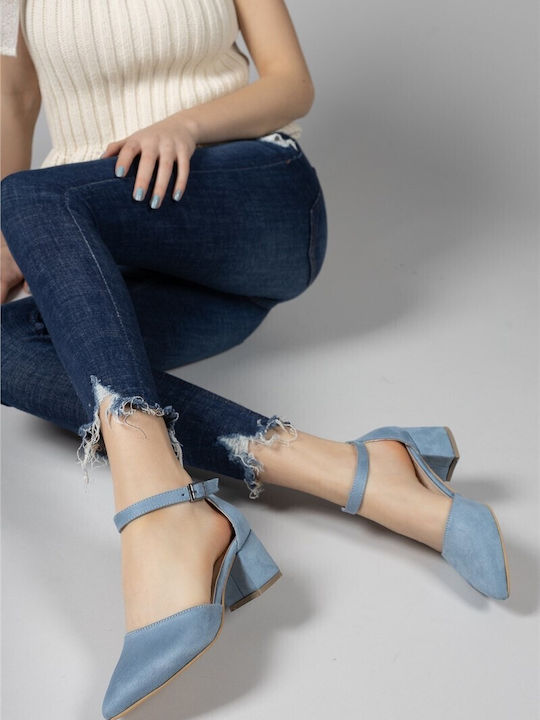 Light Blue Heels