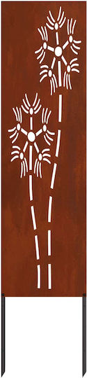 vidaXL Garden Decoration Metal 32x1.7x140cm 876216
