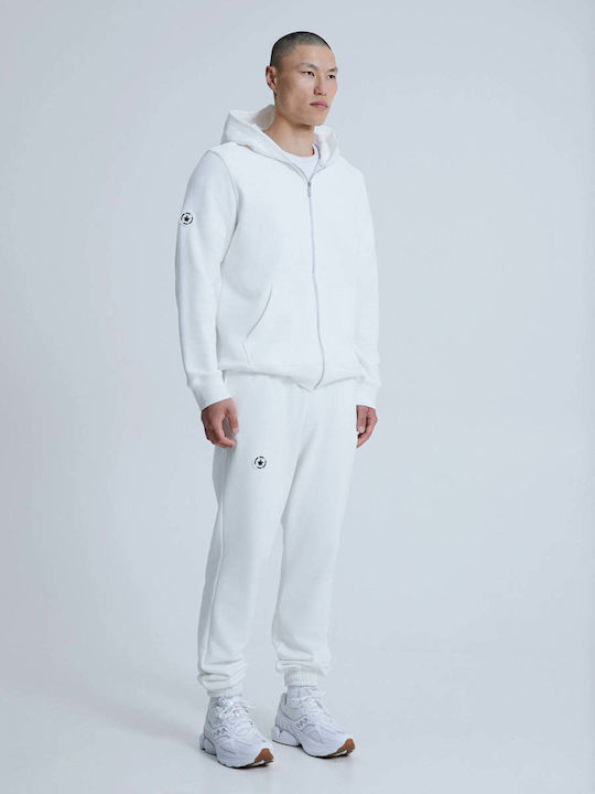 Ζακέτα με Κουκούλα Off White