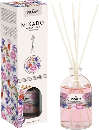 Prady Micado Αρωματικό Χώρου Με Sticks 100ml Exquisite Mix 09664
