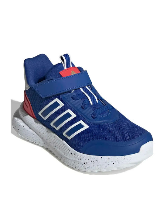 Kids Sports Shoes Running with Hoop & Loop Closure Blue