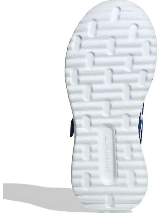 Kids Sports Shoes Running with Hoop & Loop Closure Blue