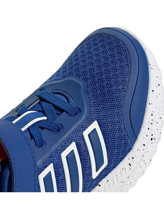Kids Sports Shoes Running with Hoop & Loop Closure Blue