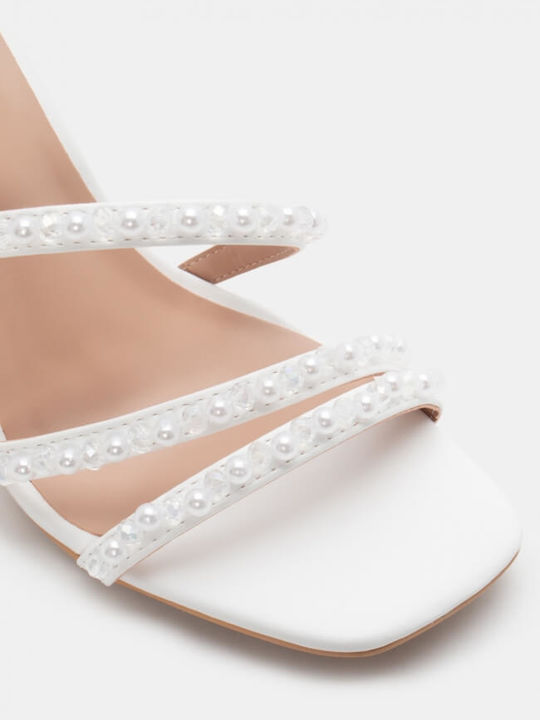 Sandalen Weiß