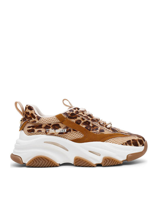 Steve Madden Possession-e Sneakers Leop / Tan Steve Madden Possession-e Sneakers Leop / Tan