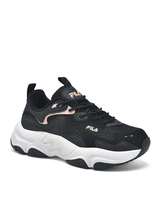 Дамски Сникърси Black / Rose Gold