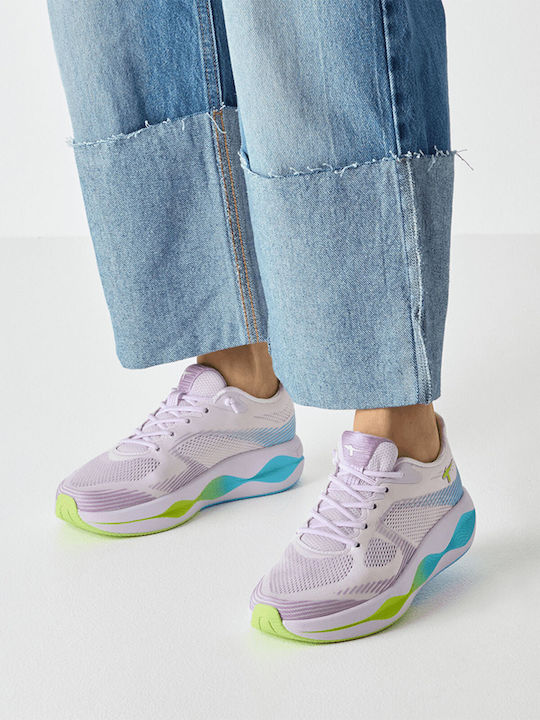 Γυναικεία Ανατομικά Sneakers Ροζ / Λιλά