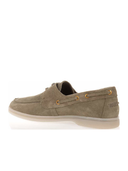 Komis & Komis Leather Women's Moccasins in Brown Color