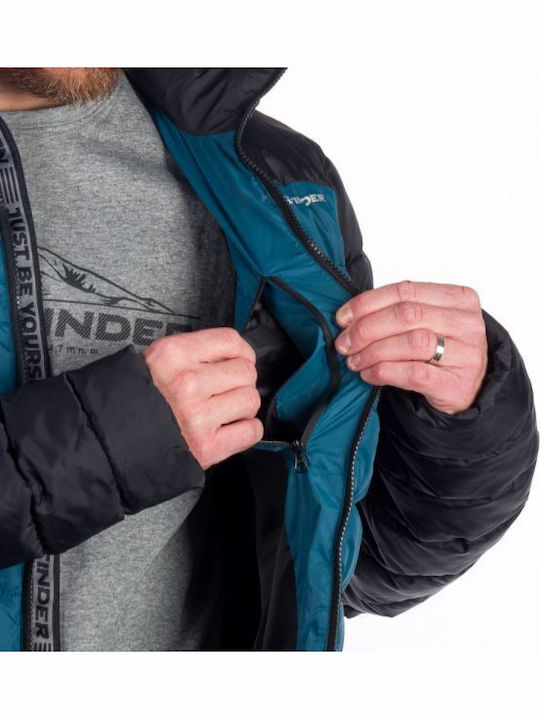Winter Jacket Black/blue