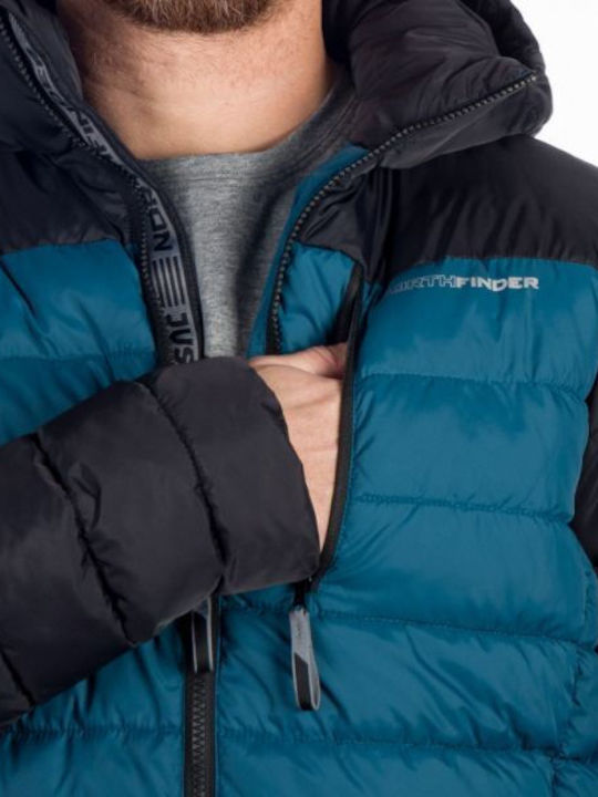 Winter Jacket Black/blue