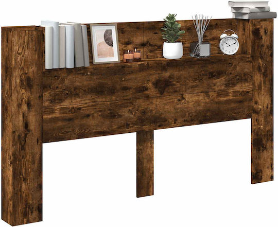 vidaXL Kopfstütze Für Betten Hölzernes Braune 180x103.5cm