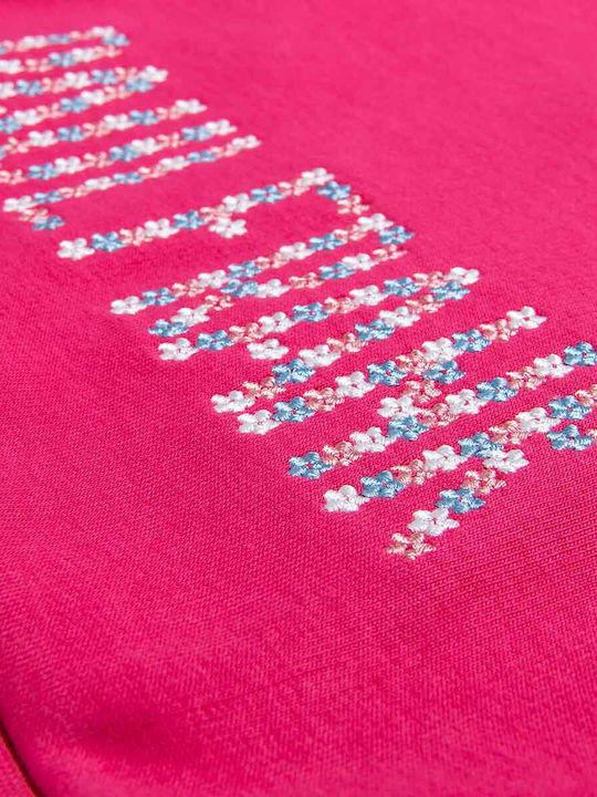 Kids Cardigan with Hood Fuchsia