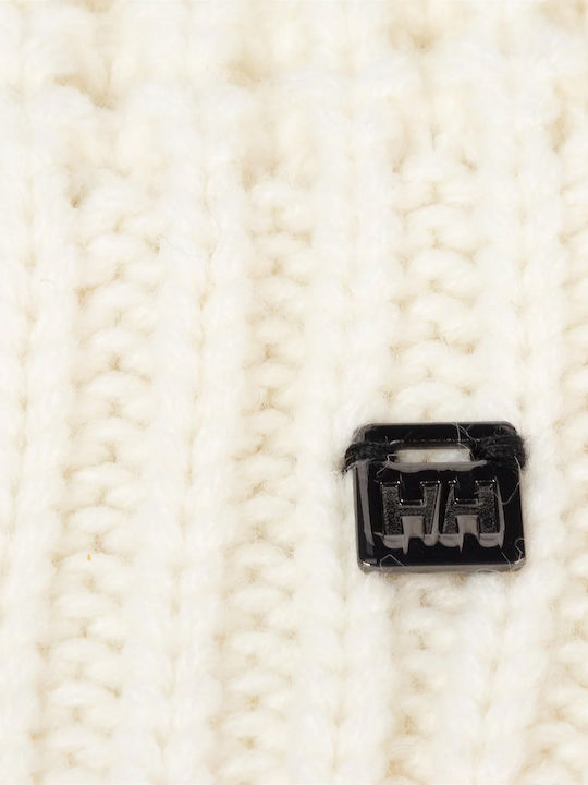 Off White Off White Beanie Γυναικείος Σκούφος Πλεκτός σε Λευκό χρώμα