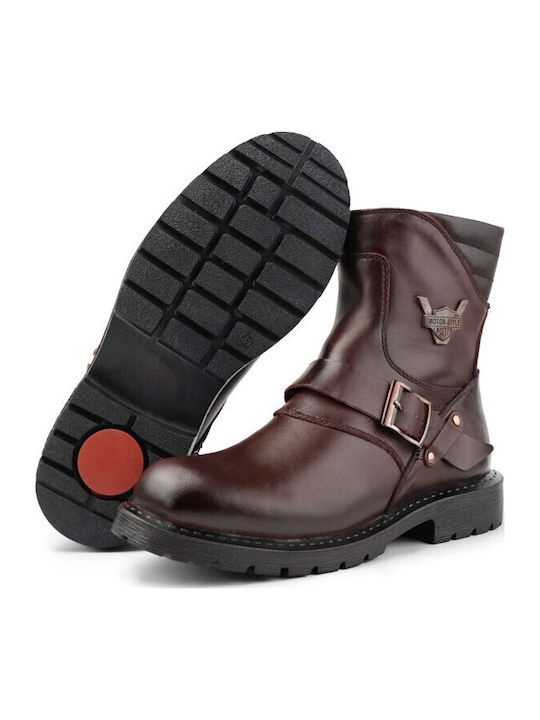 Leder Braun Herrenstiefel