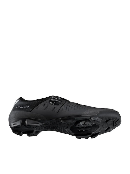 Shimano Ανδρικά Χαμηλά Παπούτσια Ποδηλασίας Βουνού Μαύρα