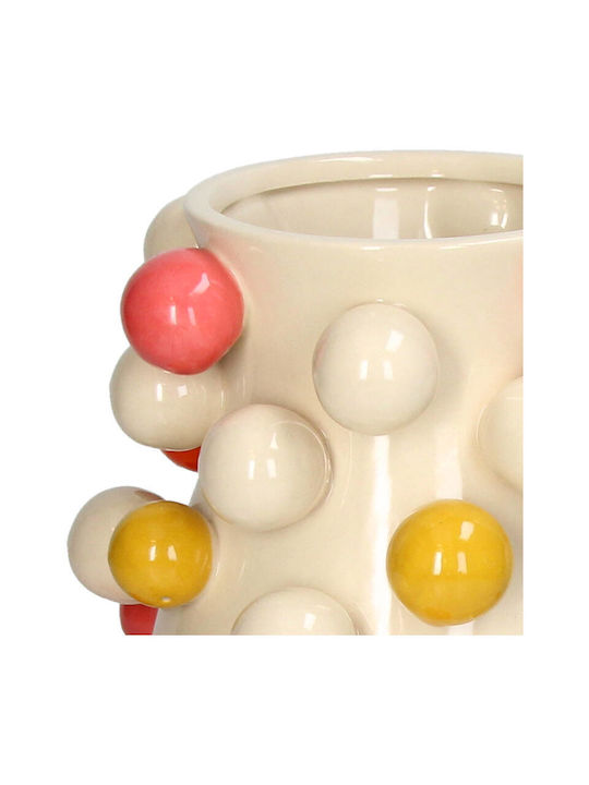 Vază Decorativă Ceramică Multicolor 21x21x26cm 1buc