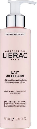 Lierac Lait Micellaire Double Nettoyant Emulsion Cleansing Face 200ml