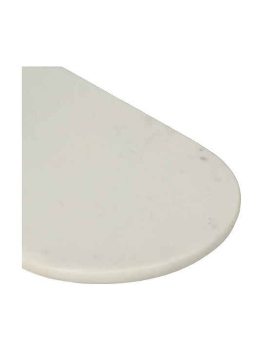 Marble Oval Decorative Tray 29.5x15x1.5cm