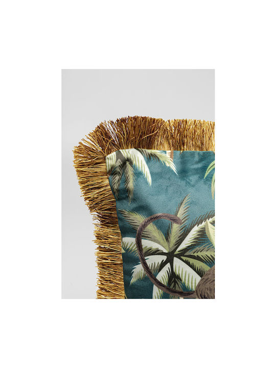 Kare Design Sofa Cushion Jungle Fever Green-Gold 45x45cm