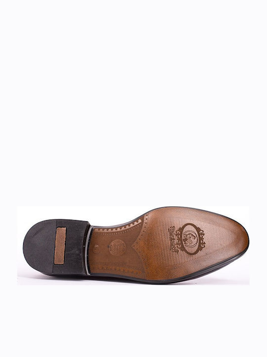 Leder Herren Mokassins in Braun Farbe