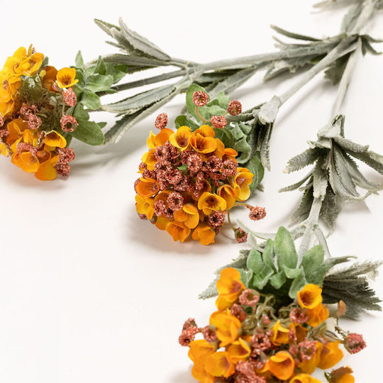 Dekorative künstliche Blume Orange 24Stück InTheBox