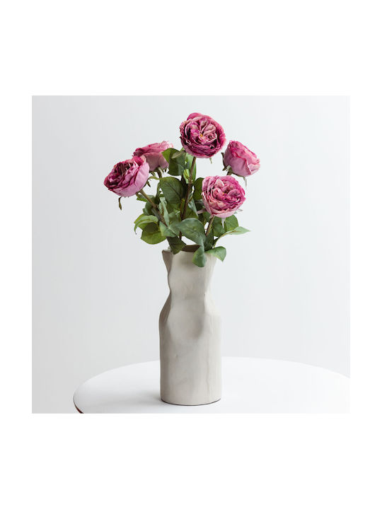 Decorative Artificial Flower Rose Pink 12pcs InTheBox