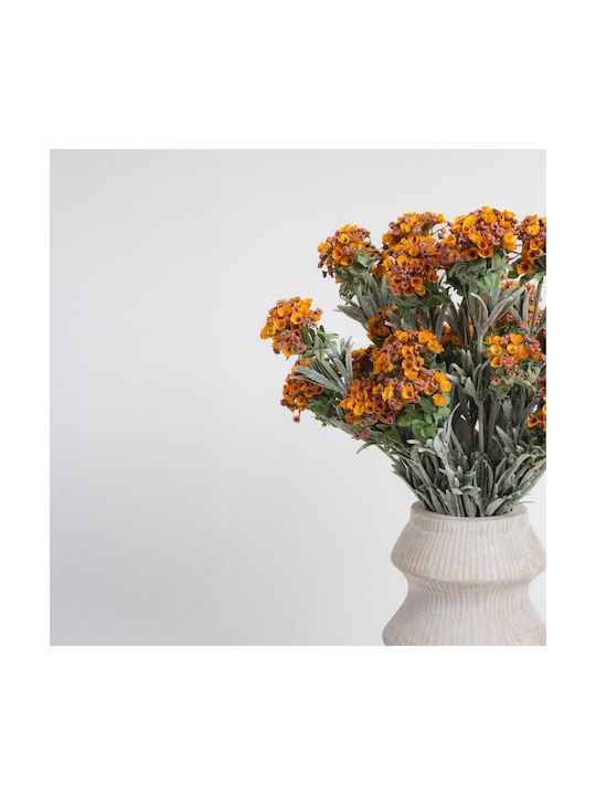 Decorative Artificial Flower Orange 24pcs InTheBox
