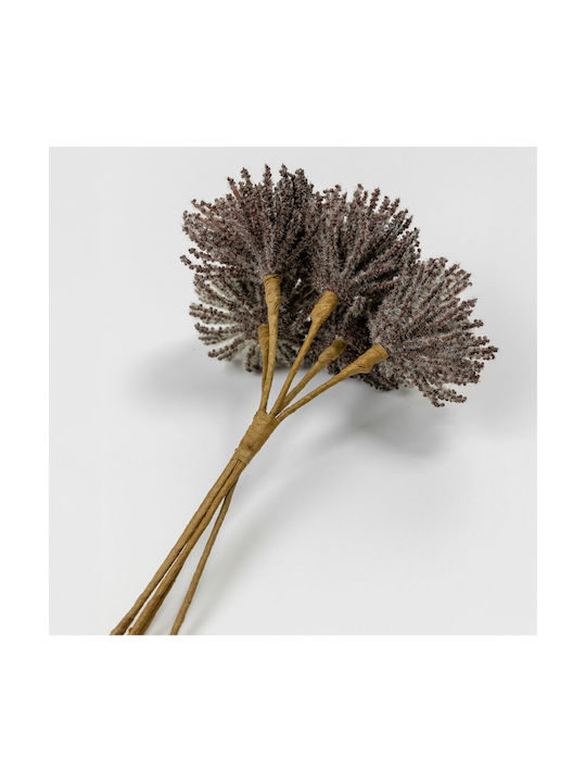 Decorative Artificial Flower Brown 22cm 16pcs InTheBox