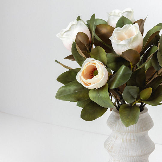 Dekorative künstliche Blume Magnolie Rosa 12Stück InTheBox