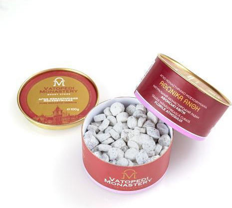 Pure Incense of Mount Athos Old Traditional Recipe 100g Authentic Product of Vatopedi Monastery Holy Great Monastery Vatopedi 28147 Athonite Blossoms
