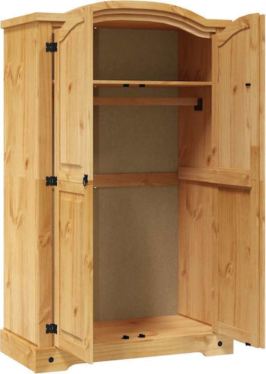 Doppeltür Kleiderschrank 101x52x170cm