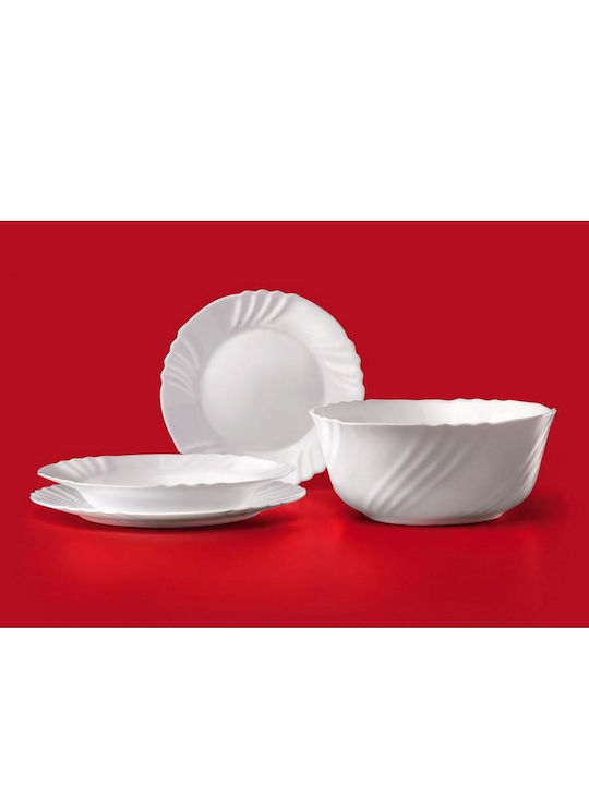 Bormioli Rocco Ebro Πιάτο Βαθύ με Διάμετρο 24cm 6τμχ