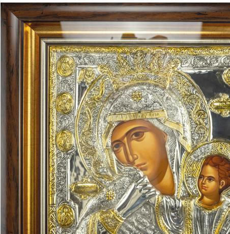 Παναγία Παραμυθία Αντίγραφο Θαυματουργής Εικόνας Αυθεντικό Προϊόν Μονής Βατοπαιδίου Holy Great Monastery Vatopedi 030401000019 54 X 42 Cm