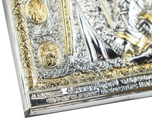 Panagia Paramythia Replica of Miraculous Icon Authentic Product of Vatopedi Monastery Holy Great Monastery Vatopedi 030401000018 24 X 17 Cm