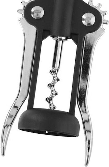 Alpina Corkociag Edelstahl Weinöffner 17 cm Schwarz Silber