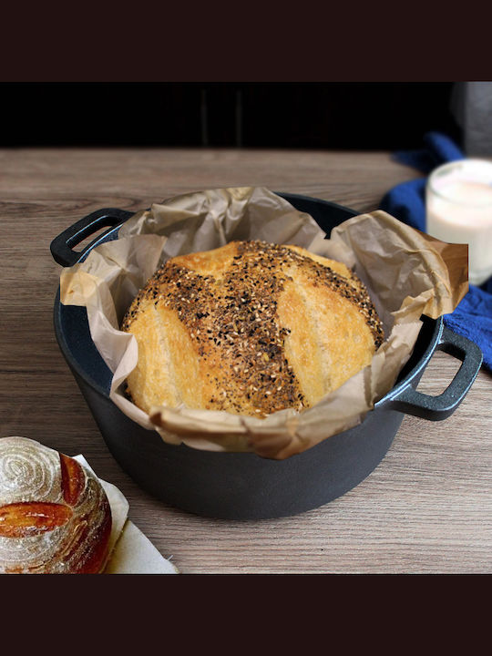 Blackbull Dutch Oven Round Cast Iron 27x33.5cm 1pcs