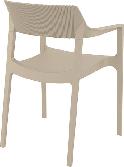 Chair Tulum Taupe 55x52x79cm