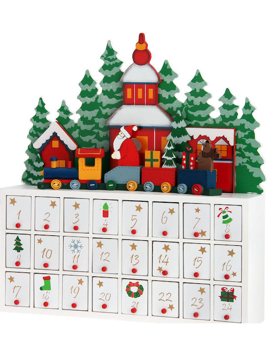 Advent Calendar DIY Ξύλινο