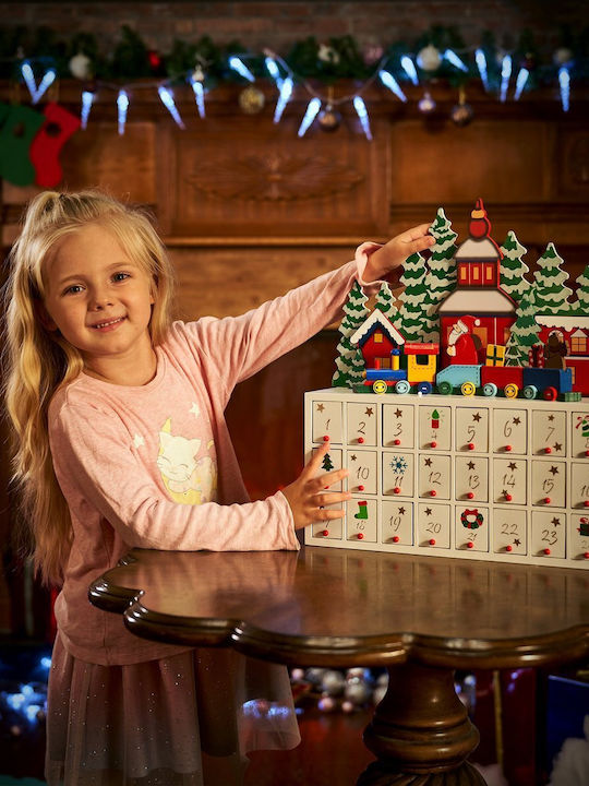 Advent Calendar DIY Ξύλινο