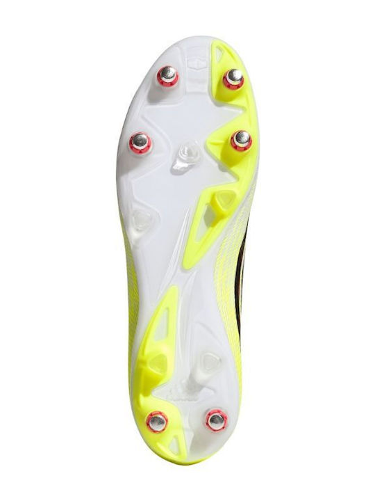 adidas F50 League SG Football Shoes with Cleats Yellow