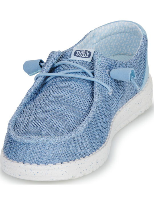 Wendy Women's Moccasins in Blue Color